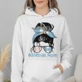 Guatemala Baseball Mom Messy Bun Wmen Hoodie Guatemala Baseball Mom Messy Bun Wmen Hoodie