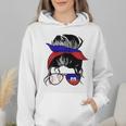 Haitian Baseball Mom Haiti Flag Baseball Girl Wmen Hoodie Haitian Baseball Mom Haiti Flag Baseball Girl Wmen Hoodie