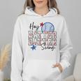 Hey Batter Batter Swing Graphic For Baseball Moms Wmen Hoodie Hey Batter Batter Swing Graphic For Baseball Moms Wmen Hoodie