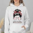 Kinda Busy Raising Ballers Messy Bun Funny Baseball Mom Wmen Hoodie Kinda Busy Raising Ballers Messy Bun Funny Baseball Mom Wmen Hoodie