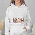 Loud And Proud Baseball Mom Messy Bun 2024 Premium Wmen Hoodie Loud And Proud Baseball Mom Messy Bun 2024 Premium Wmen Hoodie
