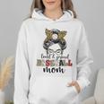 Loud And Proud Baseball Mom Messy Bun Leopard Baseball Mom Wmen Hoodie Loud And Proud Baseball Mom Messy Bun Leopard Baseball Mom Wmen Hoodie