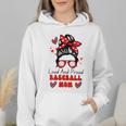 Loud And Proud Baseball Mom Messy Bun Leopard Mother Day Wmen Hoodie Loud And Proud Baseball Mom Messy Bun Leopard Mother Day Wmen Hoodie
