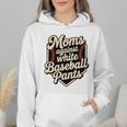 Moms Against Baseball Pants Baseball Mom Premium Tri-Blend Wmen Hoodie