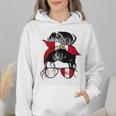 Peruvian Baseball Mom Peru Flag Baseball Girl Wmen Hoodie