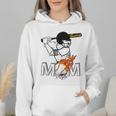 Proud Baseball MOM Sports & Softball Nostalgia Wmen Hoodie