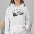 I Only Raise Ballers Baseball Mom & Parent Sports Raglan Baseball Tee Wmen Hoodie