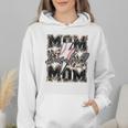 Retro Baseball Mom Mama Baseball Life Mother's Day Baseball Premium Tri-Blend Wmen Hoodie