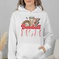 Retro Coffee Baseball Mama Mother's Day Baseball Mom Premium Wmen Hoodie Retro Coffee Baseball Mama Mother's Day Baseball Mom Premium Wmen Hoodie