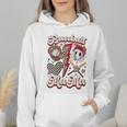 Retro Groovy Baseball Mama Baseball Mom Lover Wmen Hoodie Retro Groovy Baseball Mama Baseball Mom Lover Wmen Hoodie