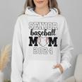 Senior Baseball Mom Class Of 2024 Senior Mom Game Day Raglan Baseball Tee Wmen Hoodie