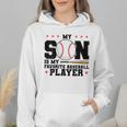 My Son Is My Favorite Baseball Player Baseball Mom Wmen Hoodie My Son Is My Favorite Baseball Player Baseball Mom Wmen Hoodie