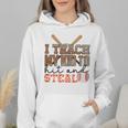 I Teach My Kids To Hit And Steal Baseball Moms Quote Wmen Hoodie I Teach My Kids To Hit And Steal Baseball Moms Quote Wmen Hoodie