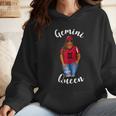 African American Baseball Mom Gemini Queen Zodiac Sign Wmen Hoodie African American Baseball Mom Gemini Queen Zodiac Sign Wmen Hoodie