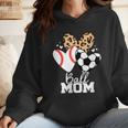 Ball Mom Soccer Baseball Mom Heart Wmen Hoodie Ball Mom Soccer Baseball Mom Heart Wmen Hoodie