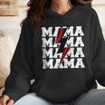 Baseball Mama Baseball Mom Wmen Hoodie