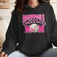 BASEBALL MOM BREAST CANCER RIBBON PINK SPORTS MOM Wmen Hoodie BASEBALL MOM BREAST CANCER RIBBON PINK SPORTS MOM Wmen Hoodie