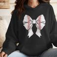 Baseball Mom Coquette Bow Mother's Day Baseball Mom Tees Wmen Hoodie Baseball Mom Coquette Bow Mother's Day Baseball Mom Tees Wmen Hoodie