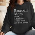 Baseball Mom Definition Sarcastic Sports Wmen Hoodie Baseball Mom Definition Sarcastic Sports Wmen Hoodie