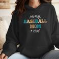 In My Baseball Mom Era Baseball Lover Groovy Vintage Retro Wmen Hoodie In My Baseball Mom Era Baseball Lover Groovy Vintage Retro Wmen Hoodie