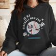 In My Baseball Mom Era Retro Baseball Mom Home Runs Wmen Hoodie