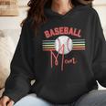 BASEBALL MOM Fun RETRO LOOK Wmen Hoodie