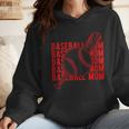 Baseball Mom Homerun Best Mom Sport Player Wmen Hoodie