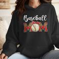 Baseball Mom Leopard Game Day Mom Life Mother's Day Wmen Hoodie Baseball Mom Leopard Game Day Mom Life Mother's Day Wmen Hoodie