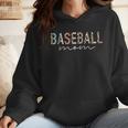 Baseball Mom Leopard Print Baseball Mama Mother's Day Wmen Hoodie Baseball Mom Leopard Print Baseball Mama Mother's Day Wmen Hoodie