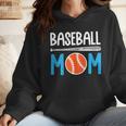 Baseball Mom Leopard Print Baseball Mama Women Mother's Day Wmen Hoodie