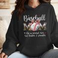 Baseball Mom Like A Normal Mom But Louder & Prouder Women Wmen Hoodie