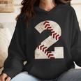 Baseball Mom Baseball Parent Number Two Baseball Gear 2 Wmen Hoodie