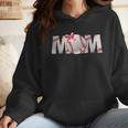 Baseball Mom With Pink Bow Wmen Hoodie Baseball Mom With Pink Bow Wmen Hoodie