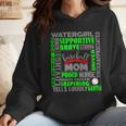 Baseball Mom Traits For Great Mothers Grey And Green Wmen Hoodie Baseball Mom Traits For Great Mothers Grey And Green Wmen Hoodie