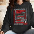 Baseball Mom Traits For Great Mothers Grey And Red Wmen Hoodie Baseball Mom Traits For Great Mothers Grey And Red Wmen Hoodie