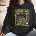 Baseball Mom Traits For Great Mothers Grey And Yellow Wmen Hoodie Baseball Mom Traits For Great Mothers Grey And Yellow Wmen Hoodie