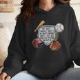 My Boy Might Not Always Swing Baseball Mom Wmen Hoodie