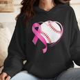 Breast Cancer Awareness Baseball Mom Wmen Hoodie Breast Cancer Awareness Baseball Mom Wmen Hoodie