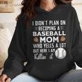 I Didn't Plan On Becoming a Baseball Mom Mother's Day Wmen Hoodie I Didn't Plan On Becoming a Baseball Mom Mother's Day Wmen Hoodie
