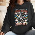 Favorite T-Ball Player Calls Mommy Baseball Mom Wmen Hoodie