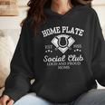 Home Plate Social Club Baseball Moms Group Tee Wmen Hoodie Home Plate Social Club Baseball Moms Group Tee Wmen Hoodie