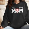 I'm A Proud Mom Baseball Mom Wmen Hoodie I'm A Proud Mom Baseball Mom Wmen Hoodie