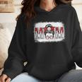 Leopard Baseball Mom Mama Mother's Day Son Daughter Boys Wmen Hoodie