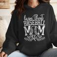 Living That Baseball Mom Life Sporty Humor Wmen Hoodie Living That Baseball Mom Life Sporty Humor Wmen Hoodie