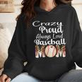 Loud And Proud Baseball Mom Messy Bun 2024 Wmen Hoodie