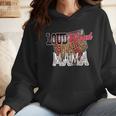 Loud Proud Mama Baseball Mom Wmen Hoodie