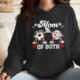 Mom Of Both Soccer Baseball Mom Of A Baseball Soccer Player Wmen Hoodie Mom Of Both Soccer Baseball Mom Of A Baseball Soccer Player Wmen Hoodie