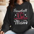 Mommy Baseball Mom Wmen Hoodie