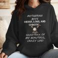 Mothering Boys Messy Loud Chaotic Baseball Mom Wmen Hoodie Mothering Boys Messy Loud Chaotic Baseball Mom Wmen Hoodie
