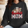 Retro Coffee Baseball Mama Mother's Day Baseball Mom Wmen Hoodie Retro Coffee Baseball Mama Mother's Day Baseball Mom Wmen Hoodie
